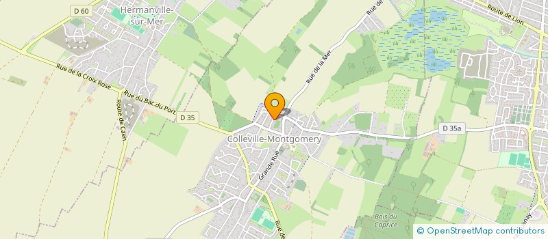 localisation de l'entreprise CHAUVE QUI PEUT à COLLEVILLE-MONTGOMERY