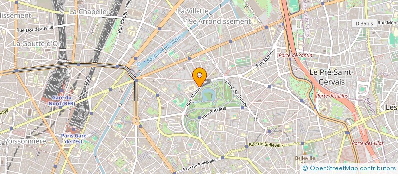 localisation de l'entreprise CHAUVEAU GOMES  PARIS