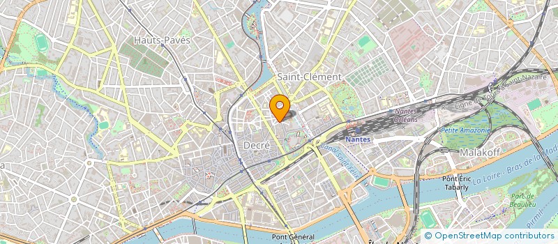 localisation de l'entreprise CHAUVEAU / HORNER à NANTES