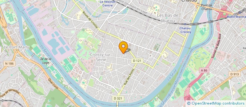 localisation de l'entreprise CHAUVEAU INVESTISSEMENT à CROISSY SUR SEINE
