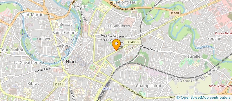 localisation de l'entreprise CHAUVEL CELINE à RENNES