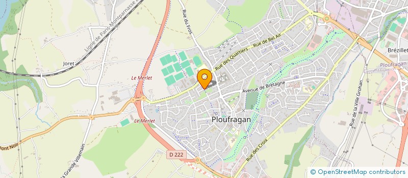 localisation de l'entreprise CHAUVEL CONSTRUCTIONS à PLOUFRAGAN