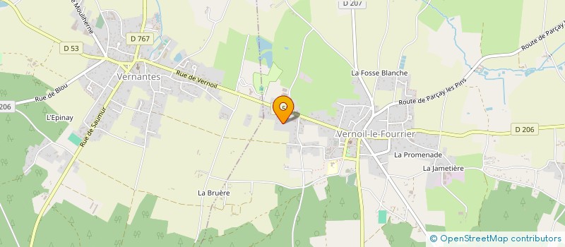 localisation de l'entreprise CHAUVELLIER BATIMENTS à LA BREILLE-LES-PINS