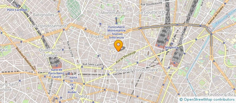 localisation de l'entreprise CHAUVENCY  PARIS 9