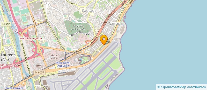 localisation de l'entreprise CHAUVENET ET SOHM à NICE