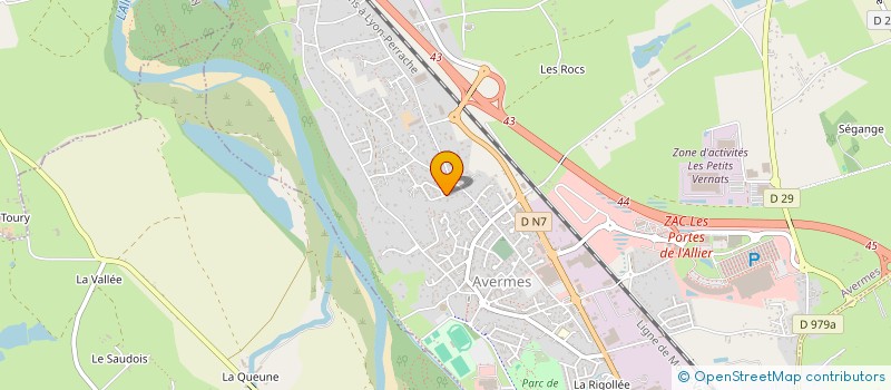 localisation de l'entreprise CHAUVESCAR  AVERMES