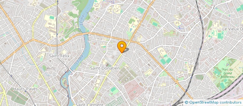 localisation de l'entreprise CHAUVET ELEC à NANTES