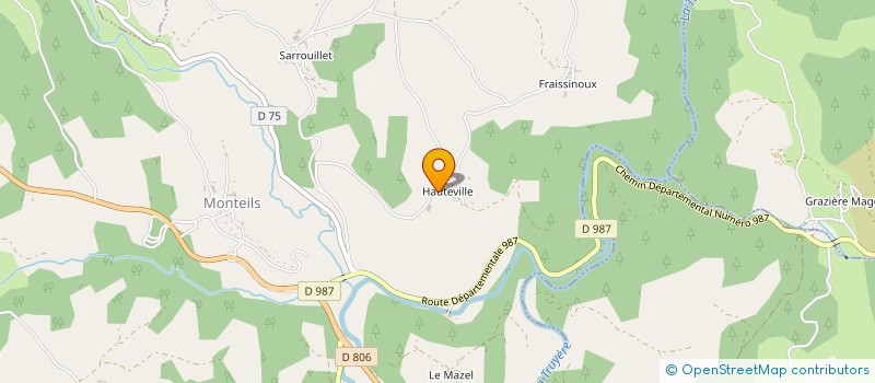 localisation de l'entreprise CHAUVET G ET BERTHUIT L à RIMEIZE