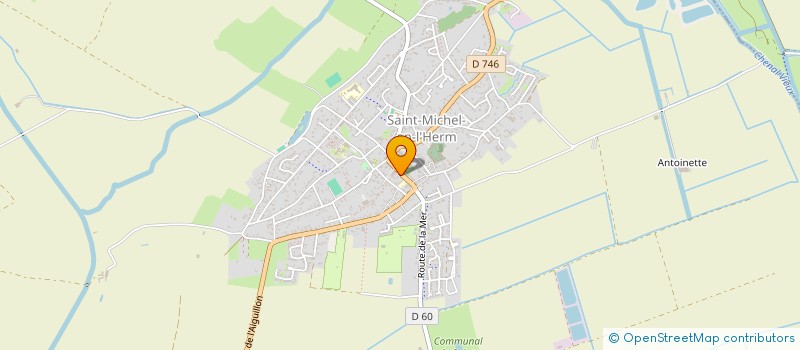 localisation de l'entreprise CHAUVIERE à SAINT-MICHEL-EN-L'HERM