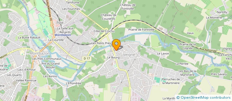 localisation de l'entreprise CHAUVIN  PERNAY