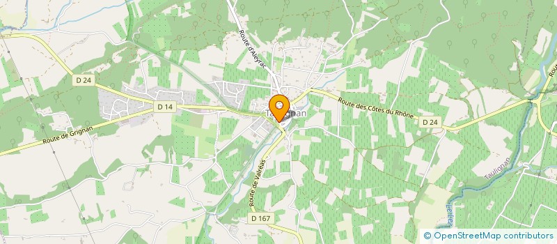 localisation de l'entreprise CHAUVIN ALEXANDRE  ROUSSET-LES-VIGNES