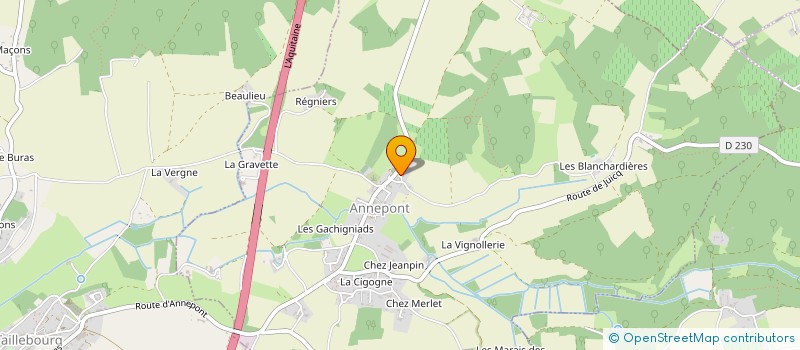 localisation de l'entreprise CHAUVIN DE LA PIERRE  ANNEPONT