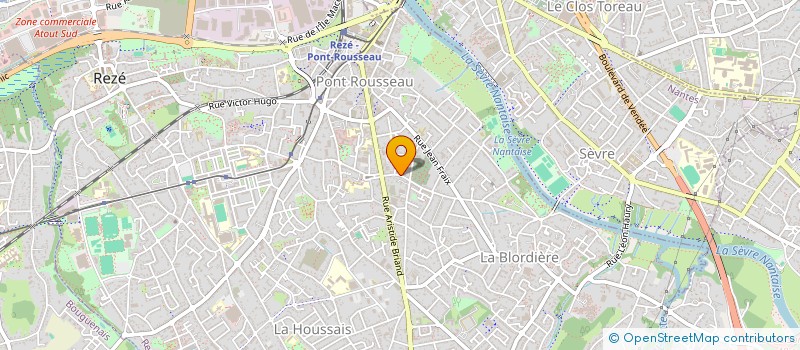 localisation de l'entreprise CHAUVIN ET FILS à REZE