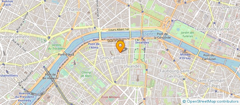 localisation de l'entreprise CHAUVIN PARIS  PARIS