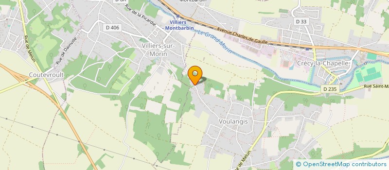 localisation de l'entreprise CHAUVOT-DUMONT  TAVEL