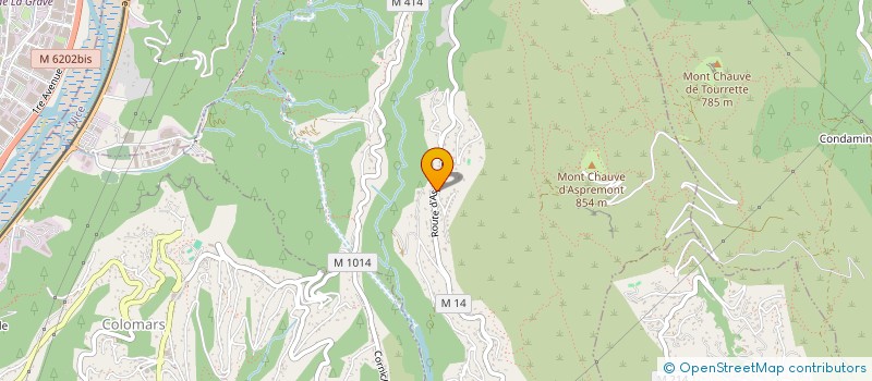 localisation de l'entreprise CHAVA  ASPREMONT