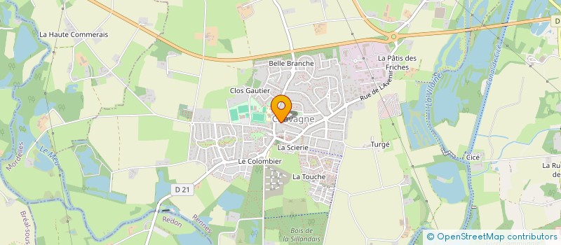 localisation de l'entreprise CHAVAGNE BEER PROJECT  CHAVAGNE