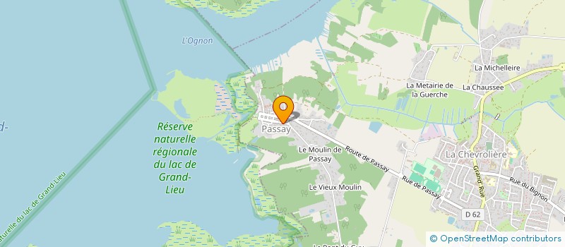 localisation de l'entreprise CHAVAL  LA CHEVROLIERE