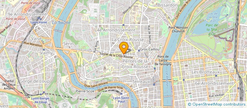 localisation de l'entreprise CHAVANY à LYON