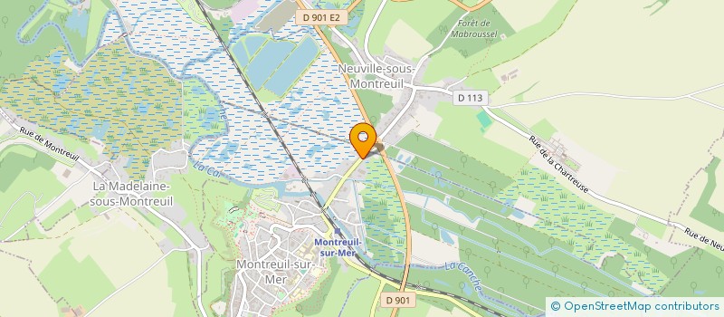 localisation de l'entreprise CHAVARO  ESTREE