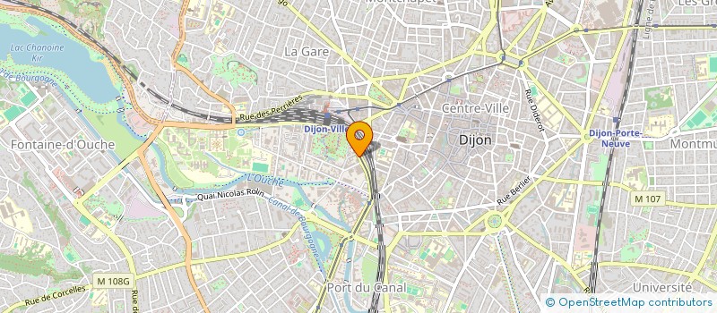 localisation de l'entreprise CHAVAUDREY BAILLY à DIJON