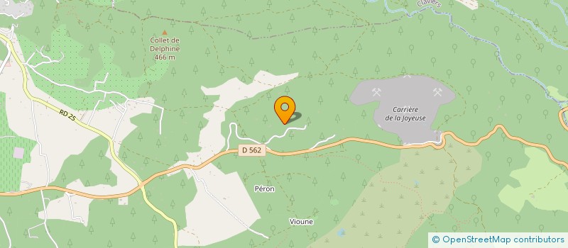 localisation de l'entreprise CHAVAUX REPUBLIQUE  CALLAS