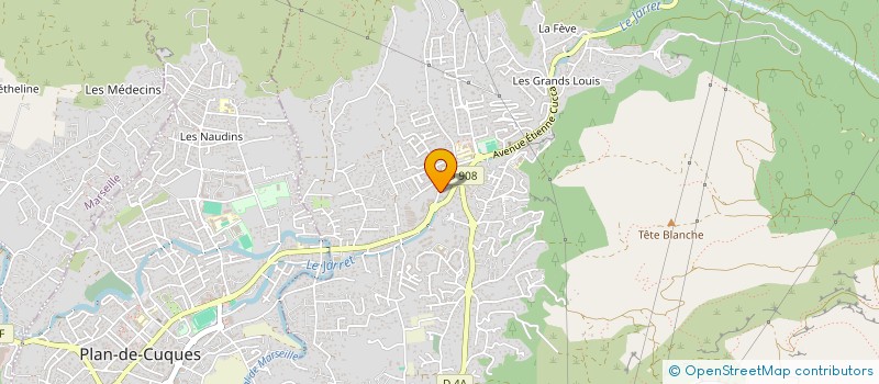 localisation de l'entreprise CHAVE 168  ALLAUCH