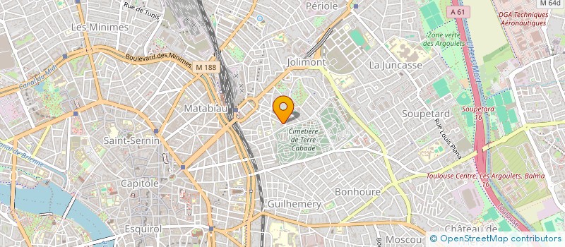 localisation de l'entreprise CHAVE13 à TOULOUSE