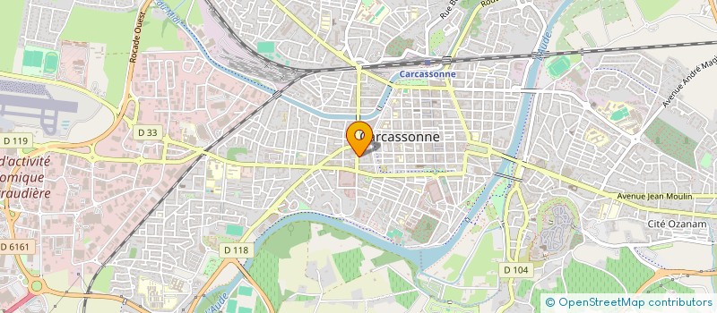 localisation de l'entreprise CHAVERGOUT à CARCASSONNE