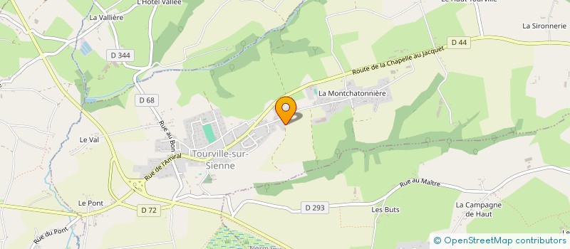 localisation de l'entreprise CHAVERNOIS  TOURVILLE-SUR-SIENNE