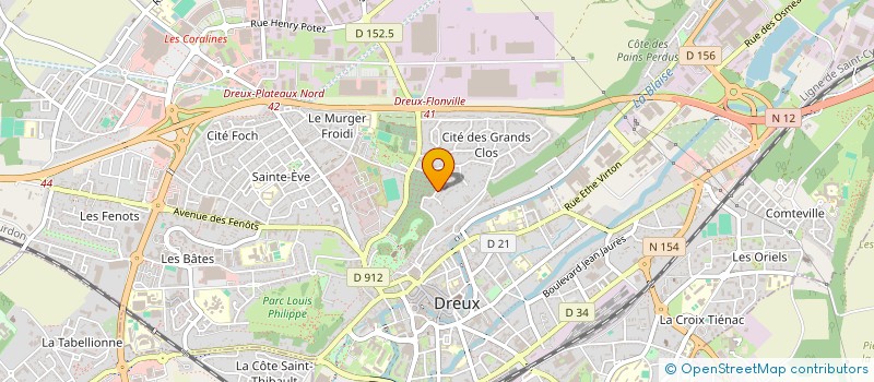 localisation de l'entreprise CHAVERO CONSULTING EURL à DREUX