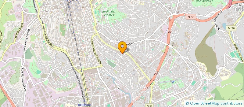 localisation de l'entreprise CHAVERONDIER CONSULTING  SAINT-ETIENNE