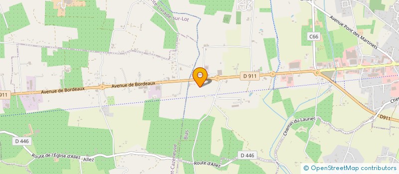localisation de l'entreprise CHAVEROUX FILS à VILLENEUVE-SUR-LOT