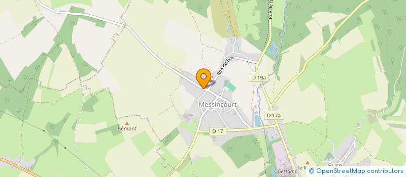 localisation de l'entreprise CHAVET GILLES  MESSINCOURT