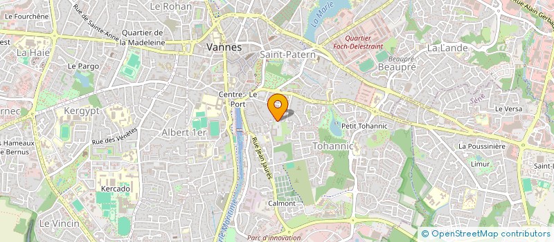 localisation de l'entreprise CHAVI à VANNES