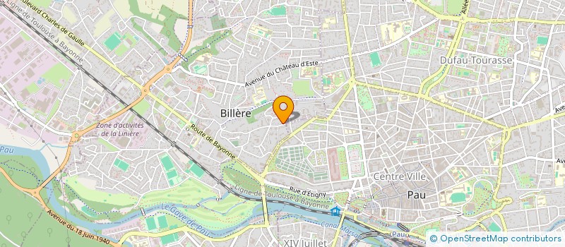 localisation de l'entreprise CHAVIC  BILLERE