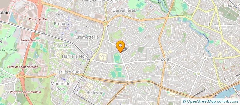 localisation de l'entreprise CHAVIC  NANTES
