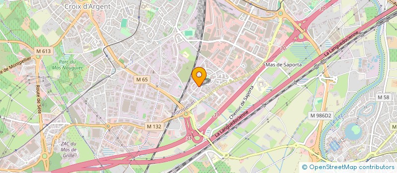 localisation de l'entreprise CHAVIC à MONTPELLIER