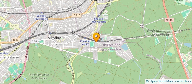 localisation de l'entreprise CHAVIL'GYMNASTIQUE VOLONTAIRE à CHAVILLE