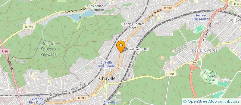 localisation de l'entreprise CHAVILLE VIANDES à CHAVILLE