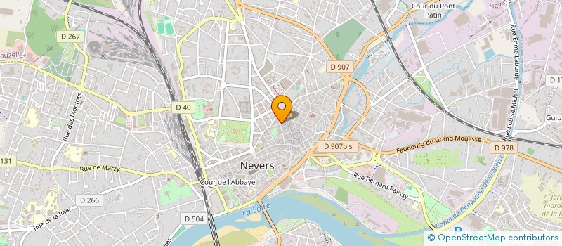 localisation de l'entreprise CHAVINELLA à NEVERS
