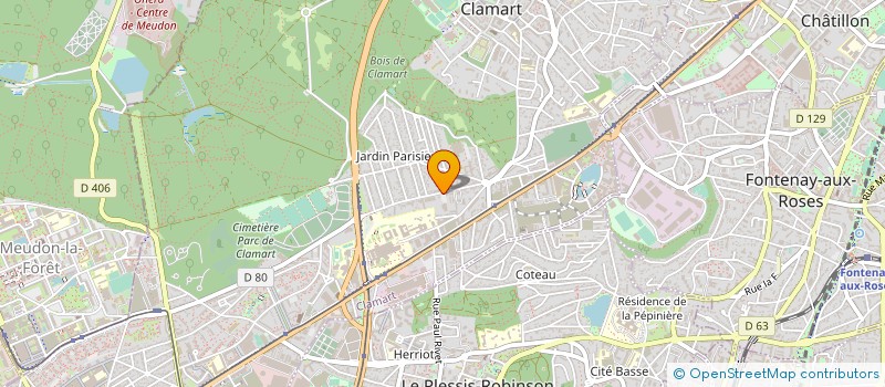 localisation de l'entreprise CHAVIR ELLE à CLAMART
