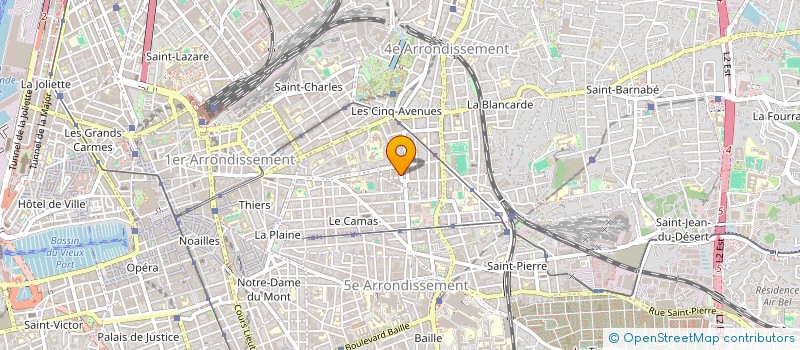 localisation de l'entreprise CHAVISSIMMO à MARSEILLE