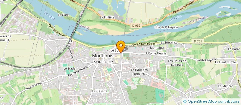 localisation de l'entreprise CHAVRET MARAND INDIVISION  MONTLOUIS-SUR-LOIRE