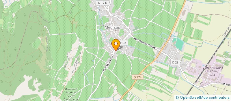 localisation de l'entreprise CHAVY-CHOUET  MEURSAULT