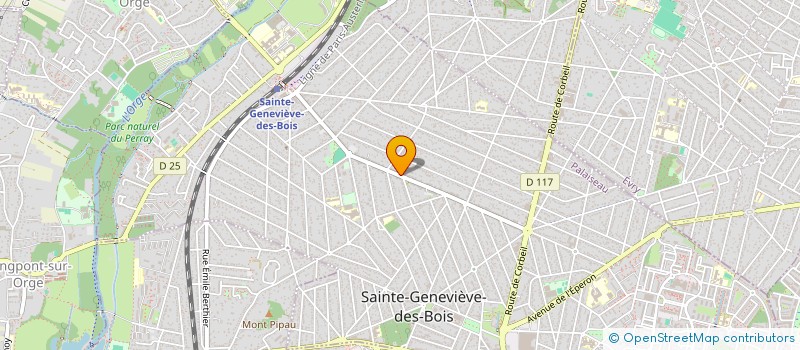 localisation de l'entreprise CHAVY FRANCE à SAINTE-GENEVIEVE-DES-BOIS