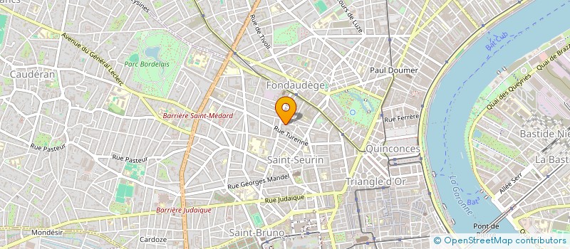 localisation de l'entreprise CHAWAN à BORDEAUX