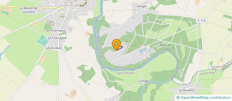 localisation de l'entreprise CHAXAJU  PLESSE