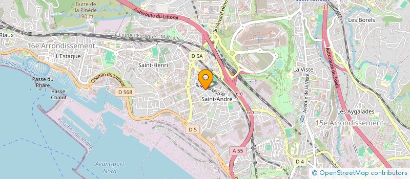 localisation de l'entreprise CHAY FRERES à MARSEILLE