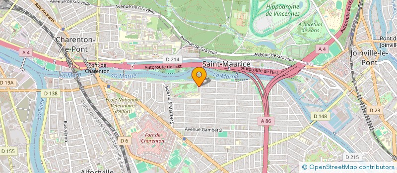 localisation de l'entreprise CHAYA à MAISONS-ALFORT